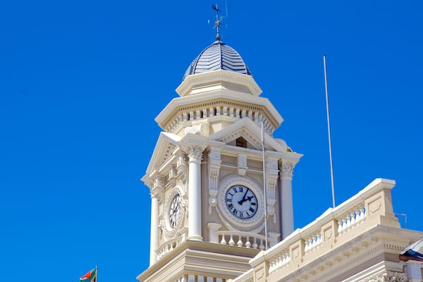 Market Square showing heritage architecture and a city