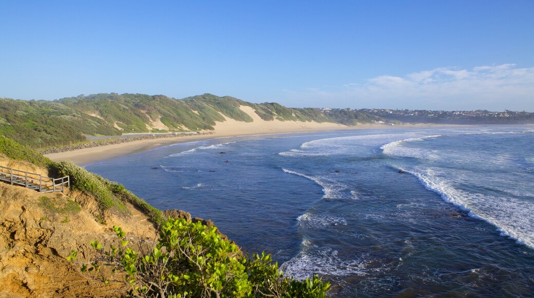 Nahoon Beach welches beinhaltet allgemeine Küstenansicht