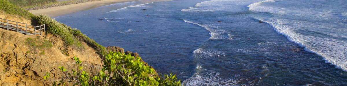 Nahoon Beach featuring general coastal views