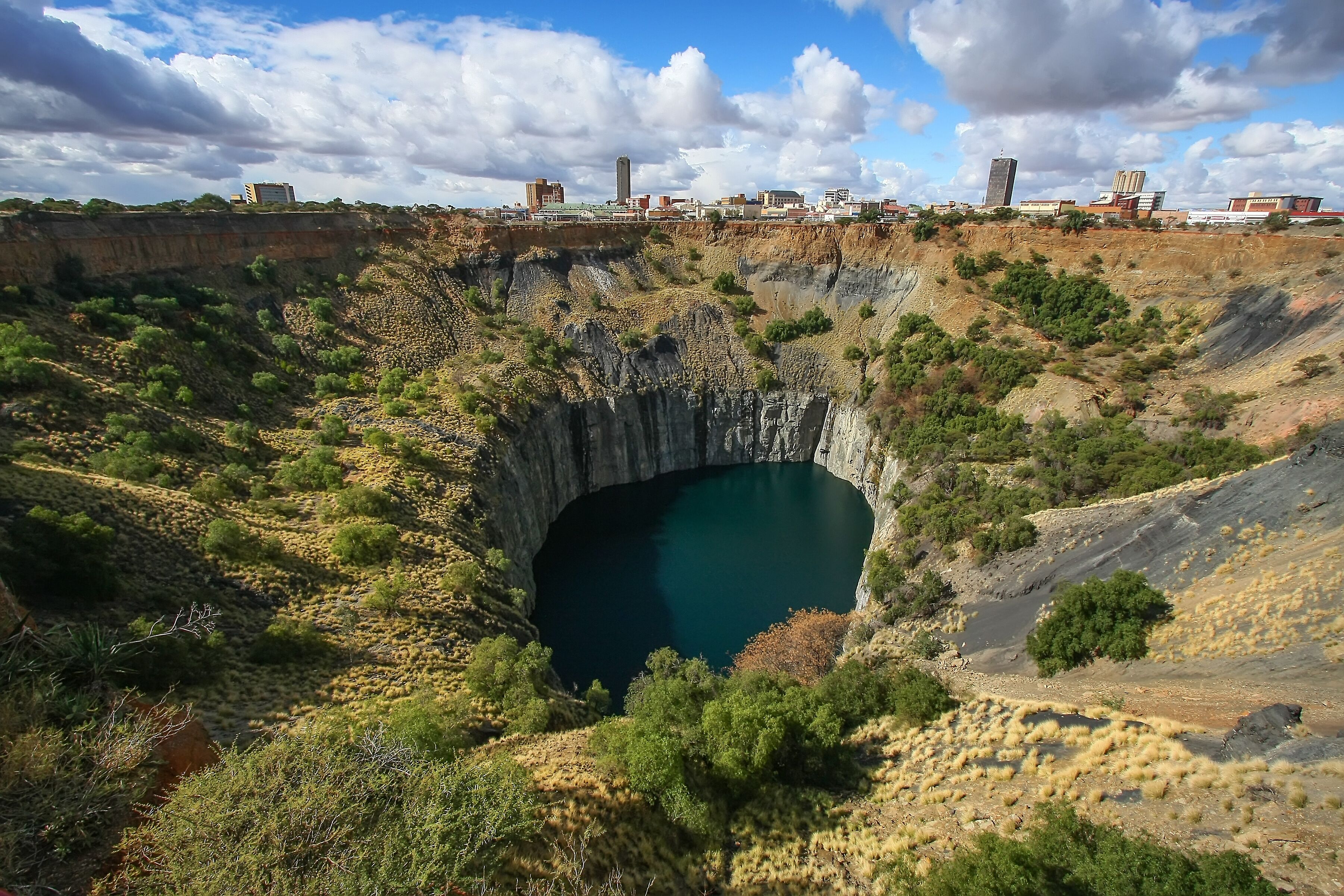 historic Kimberly diamond mine world heritage site