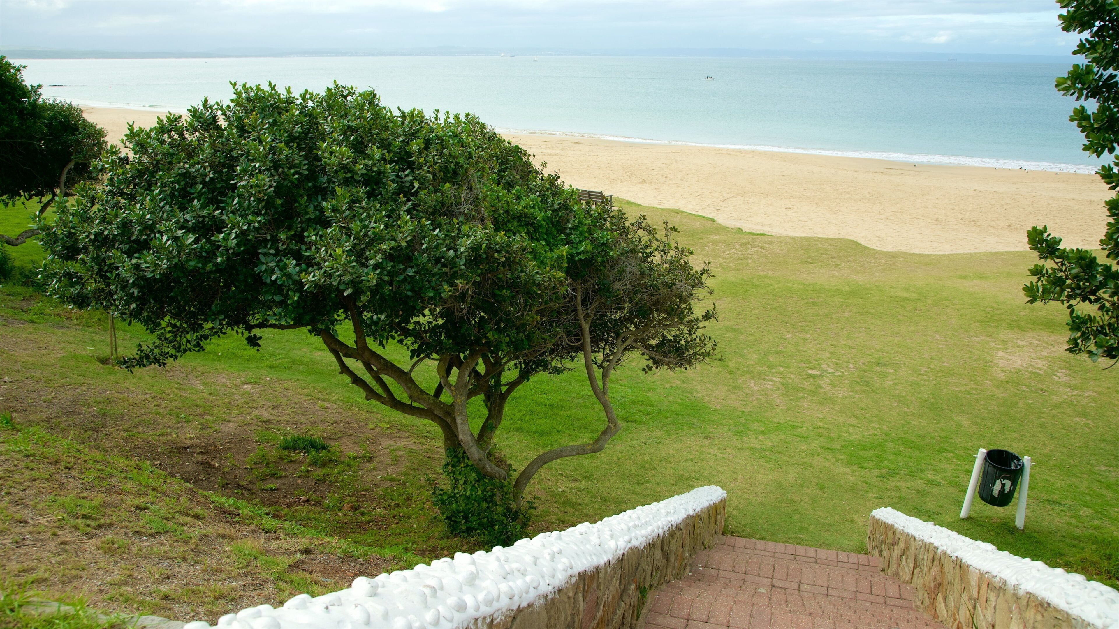 Playa Santos que incluye una playa de arena