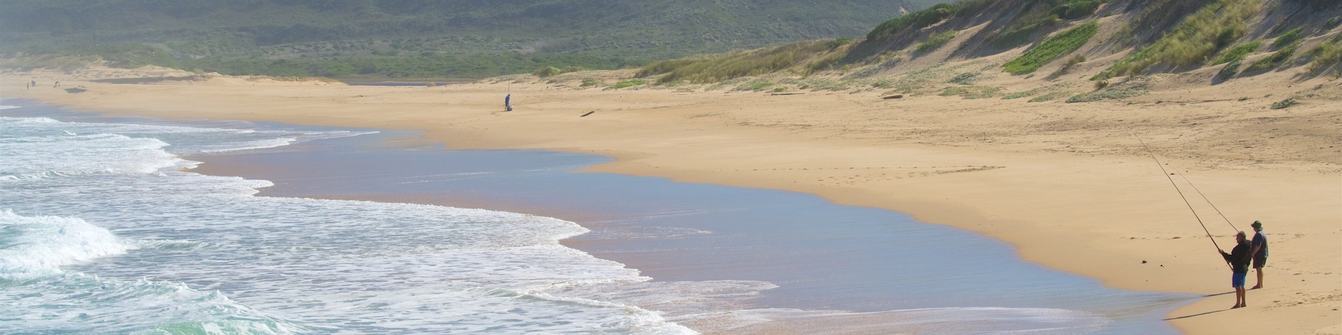 Goukamma Nature and Marine Reserve which includes fishing, landscape views and a beach