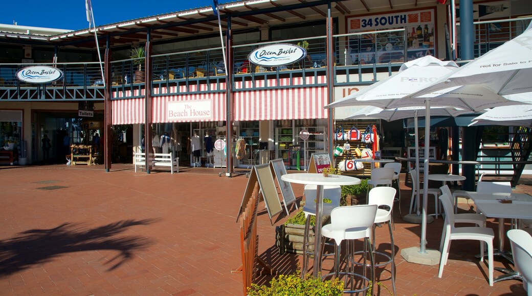 Knysna Quays joka esittÀÀ tori