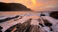 Tsitsikamma National Park featuring waves and rugged coastline