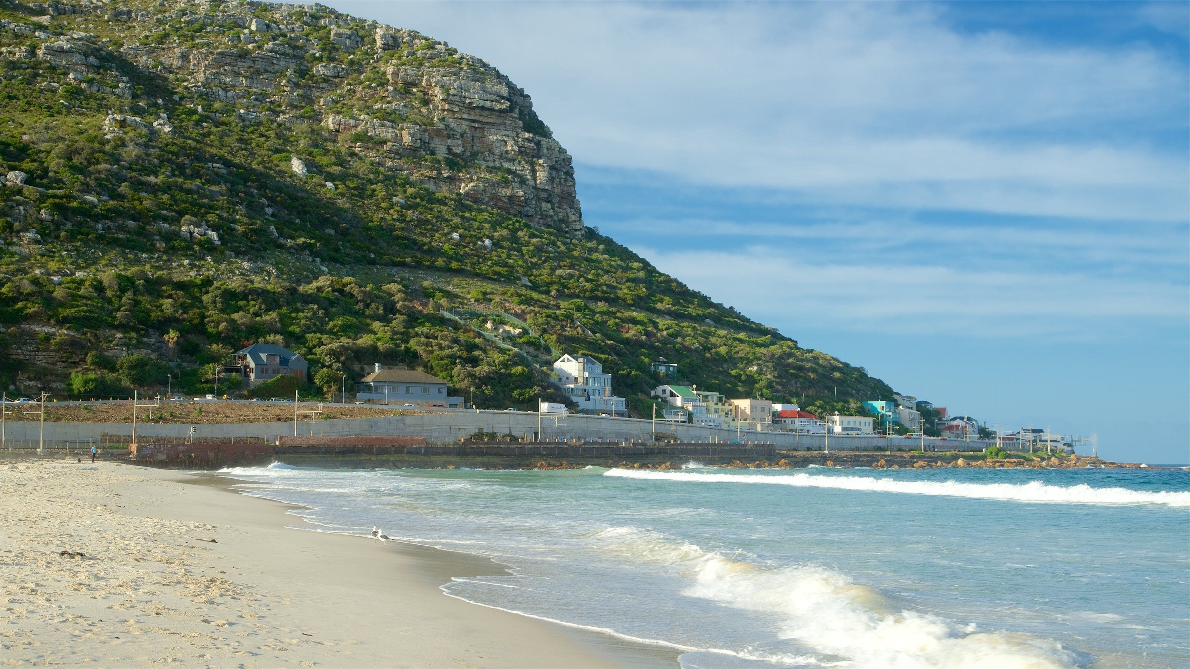 Fish Hoek Beach which includes a beach