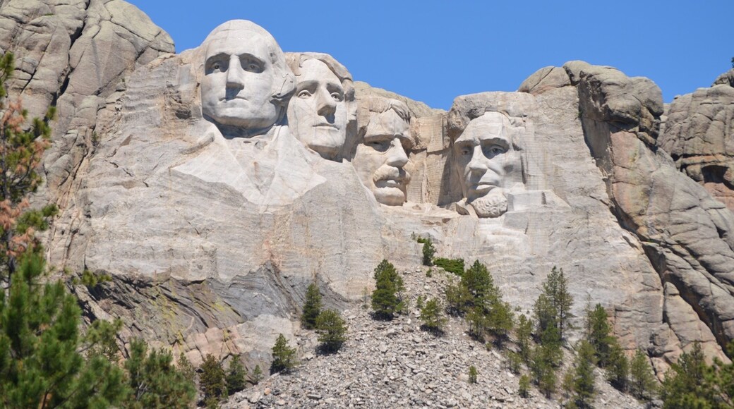 Mount Rushmore; very cool but very touristy!