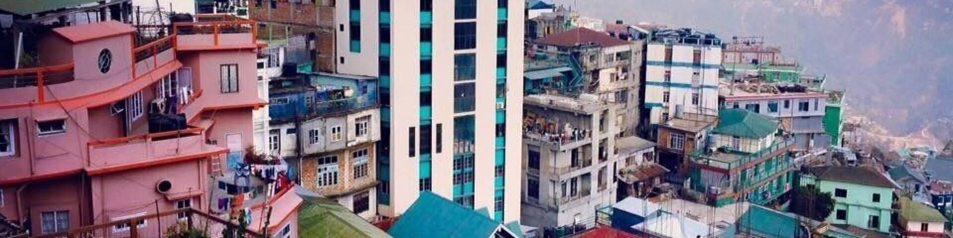 The vertical capital of Mizoram.