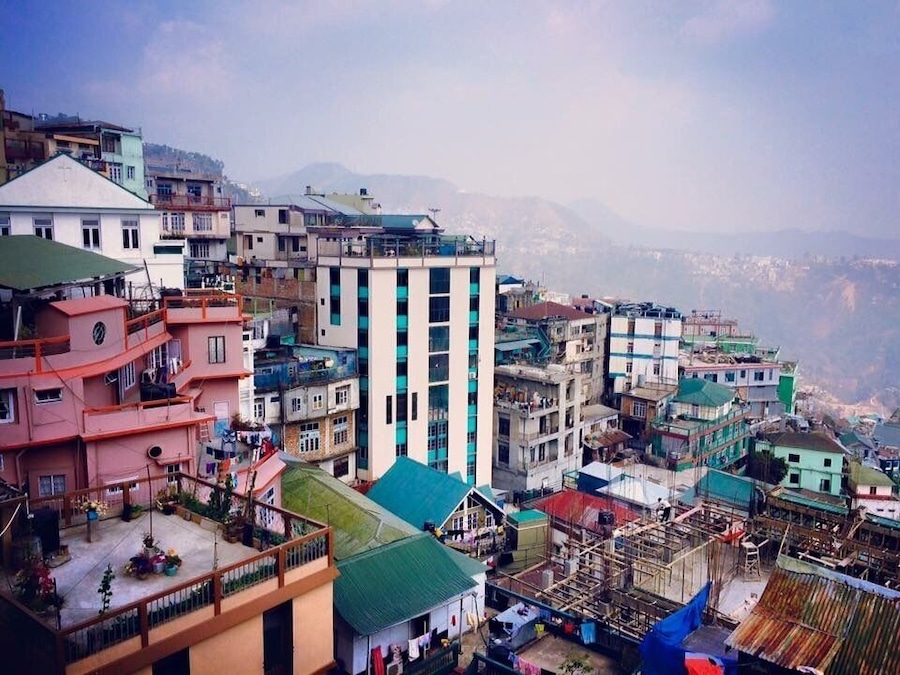 The vertical capital of Mizoram.