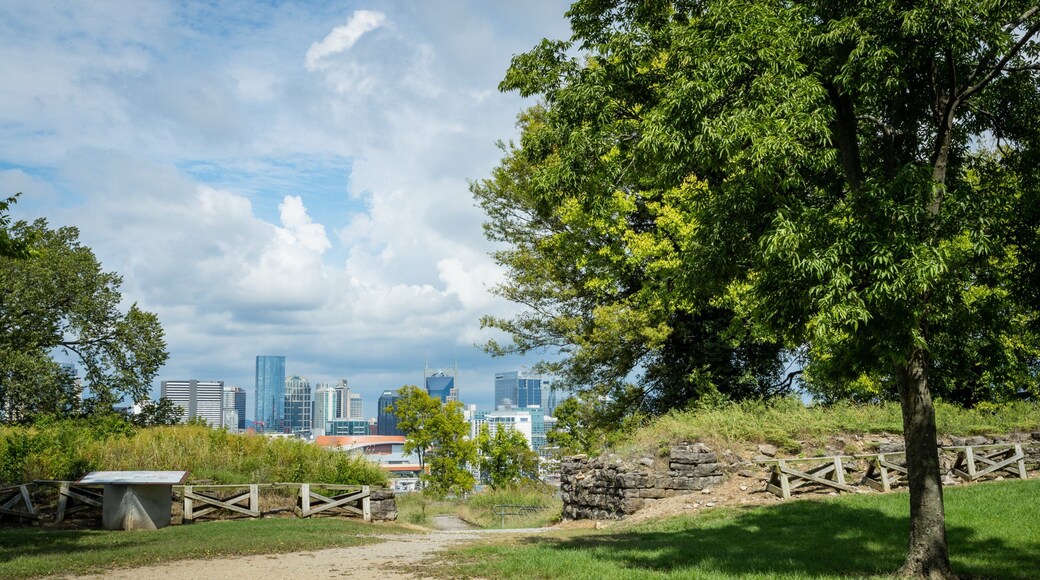 Fort Negley Park showing a park