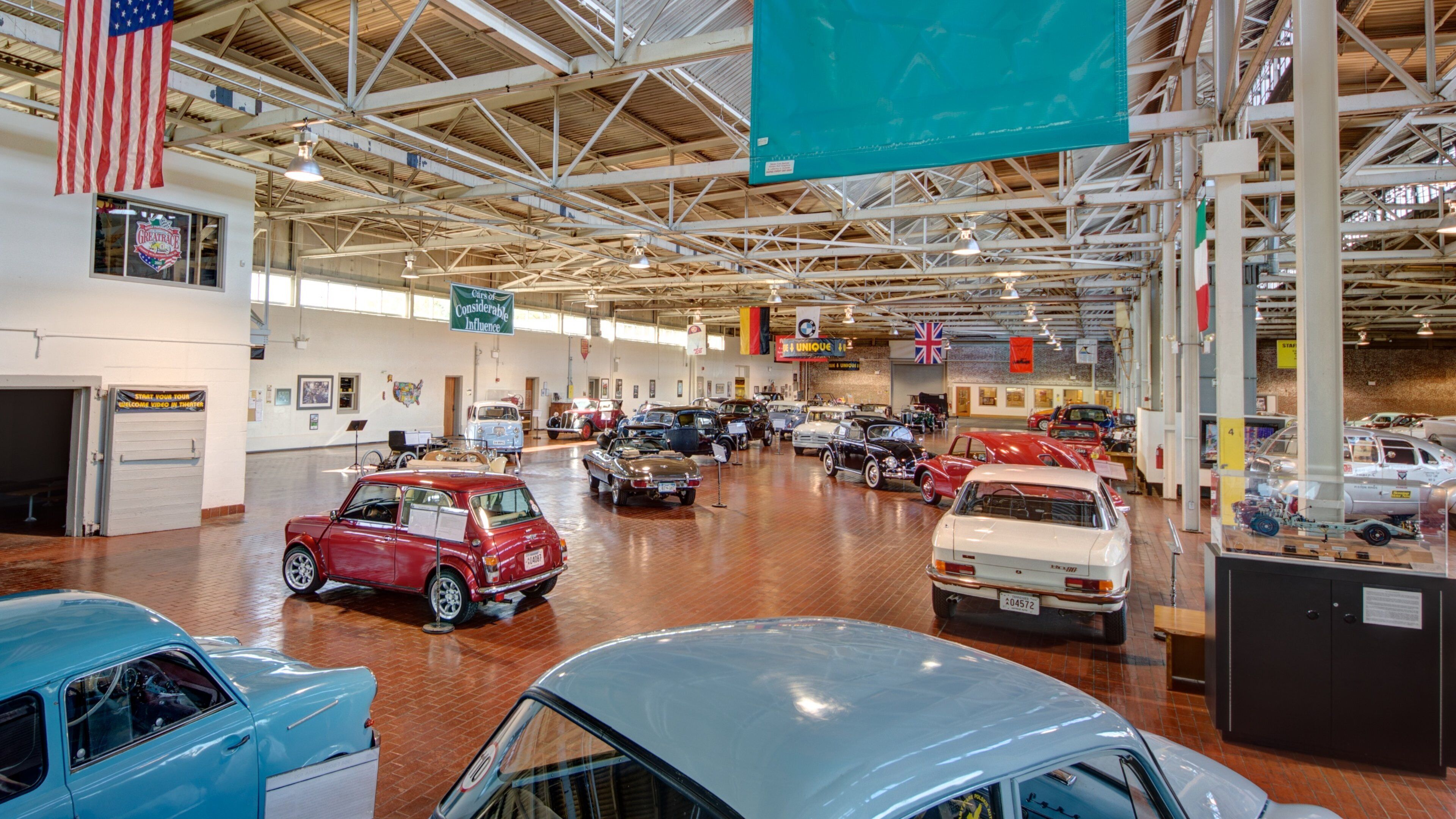 Lane Motor Museum which includes interior views