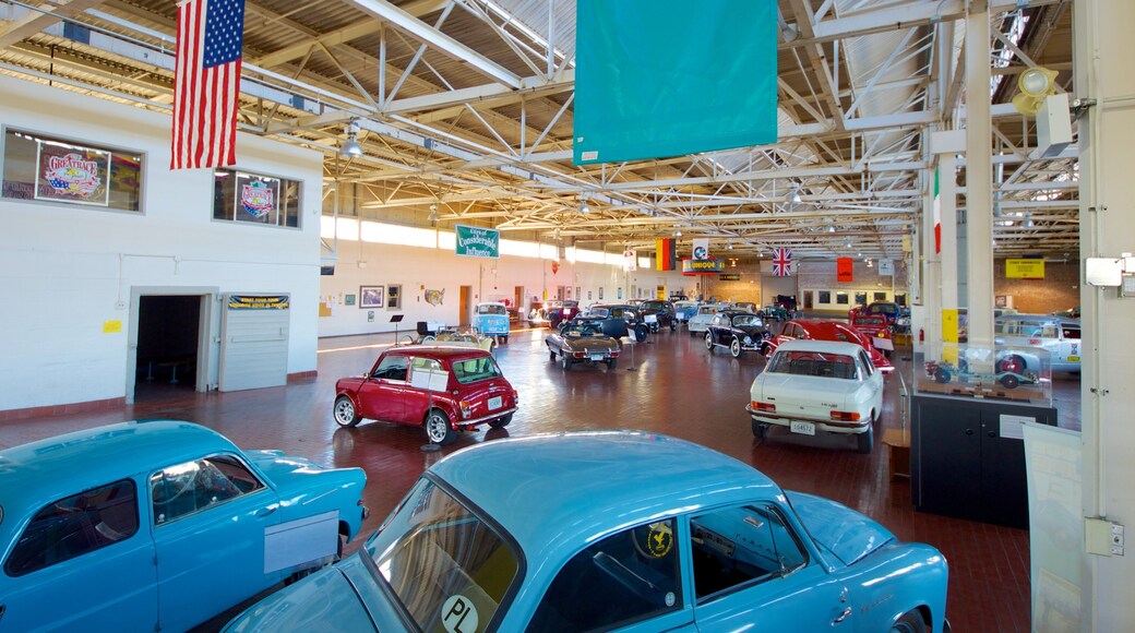 Lane Motor Museum som viser innendørs