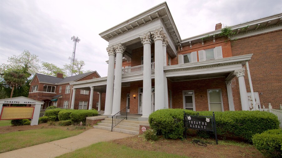 Theater Albany which includes a house