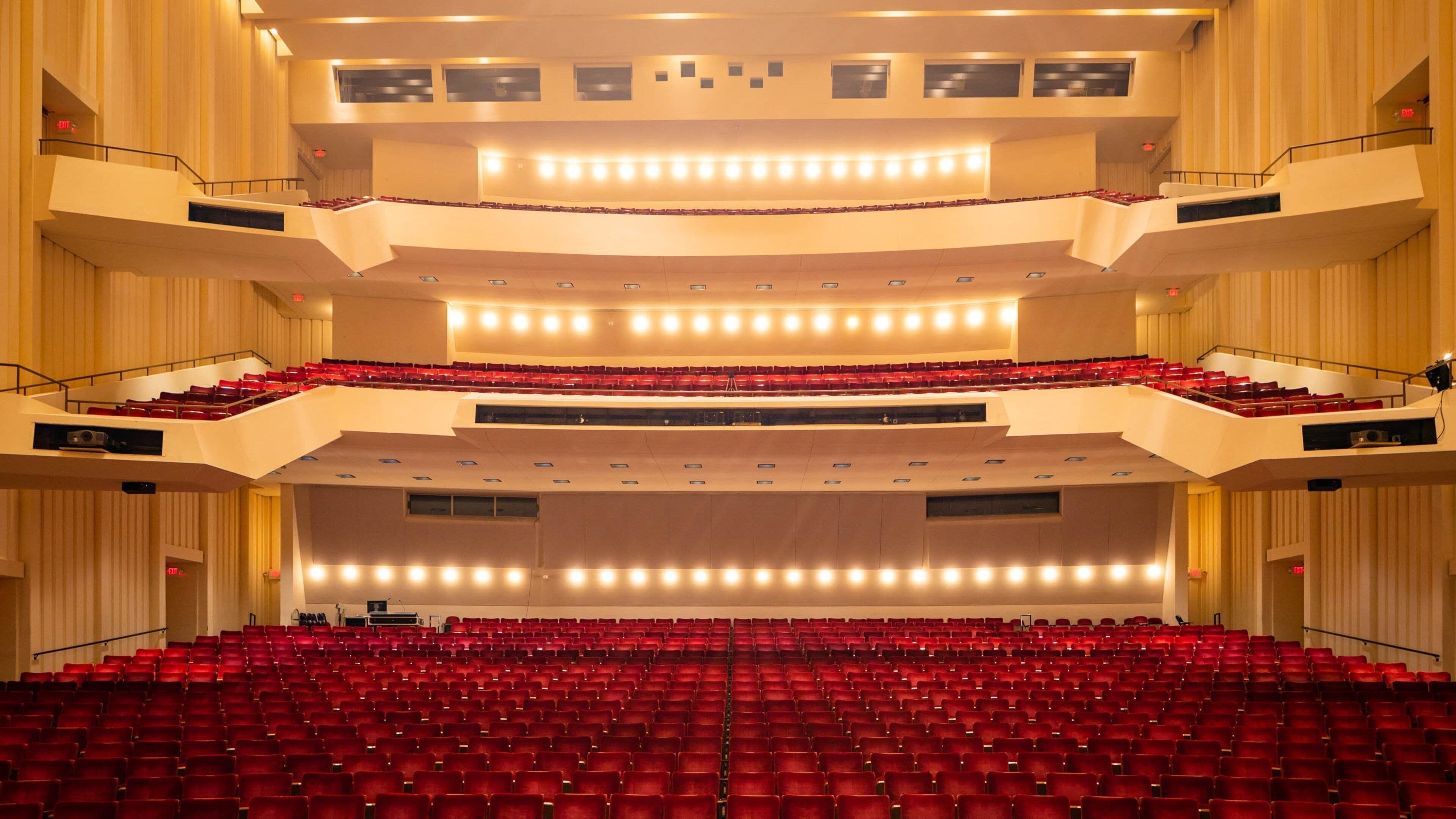 Atlanta Symphony Hall showing interior views and theater scenes