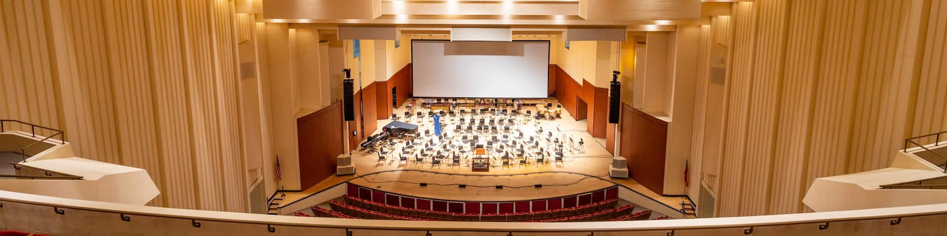 Atlanta Symphony Hall which includes interior views and theater scenes