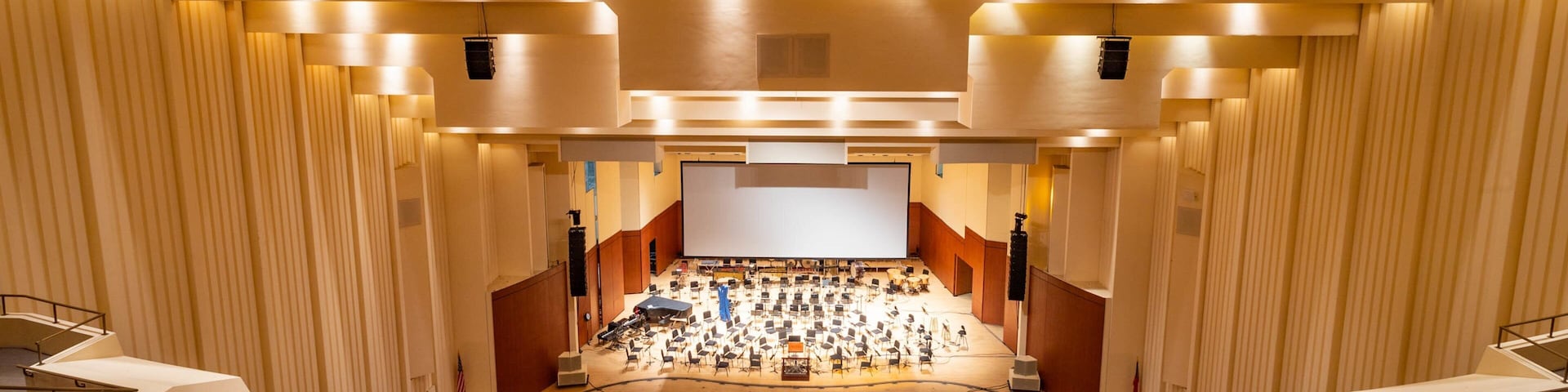 Atlanta Symphony Hall which includes interior views and theater scenes