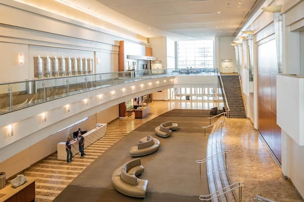 Atlanta Symphony Hall featuring interior views