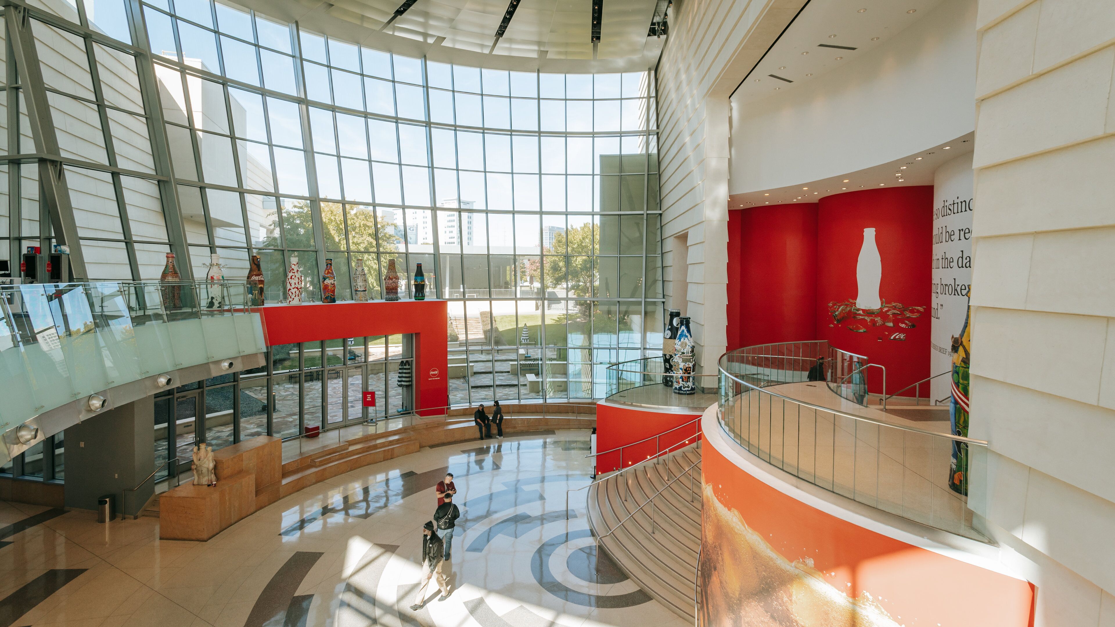 World of Coca-Cola featuring interior views