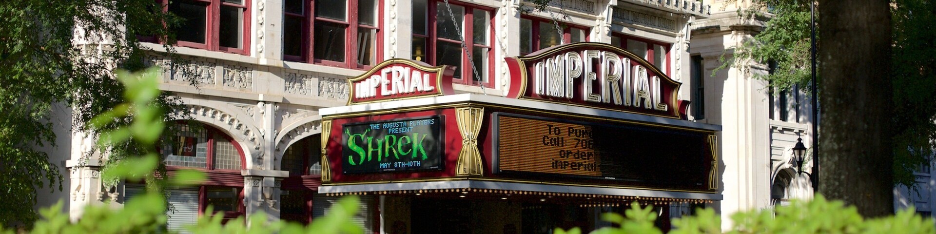 Augusta Imperial Theater showing theater scenes