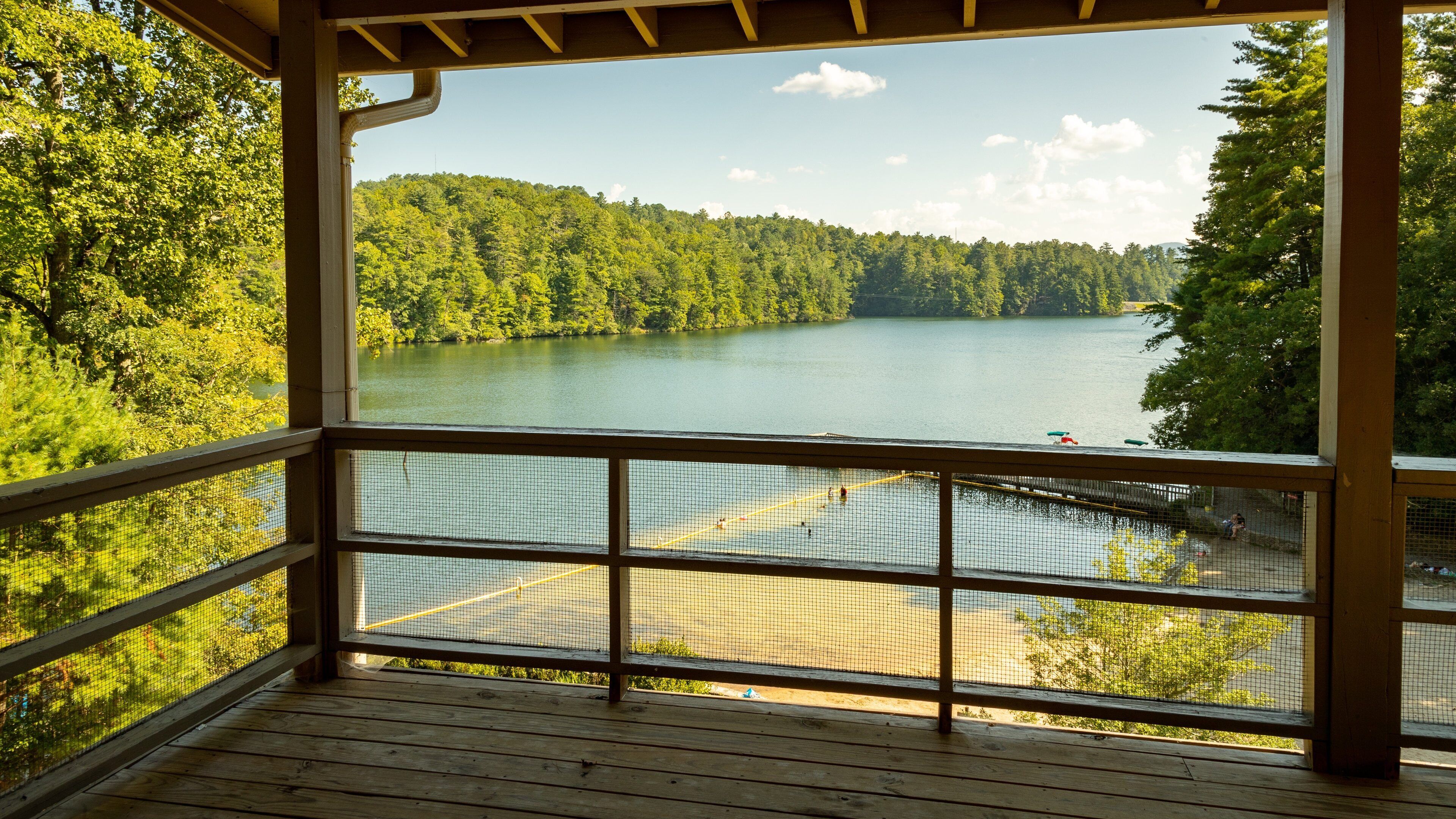 Unicoi State Park showing a lake or waterhole