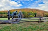 Civil War era cannon overlooks Kennesaw Mountain National Battlefield Park during fall or autumn; Shutterstock ID 88361908; Purchase Order: -