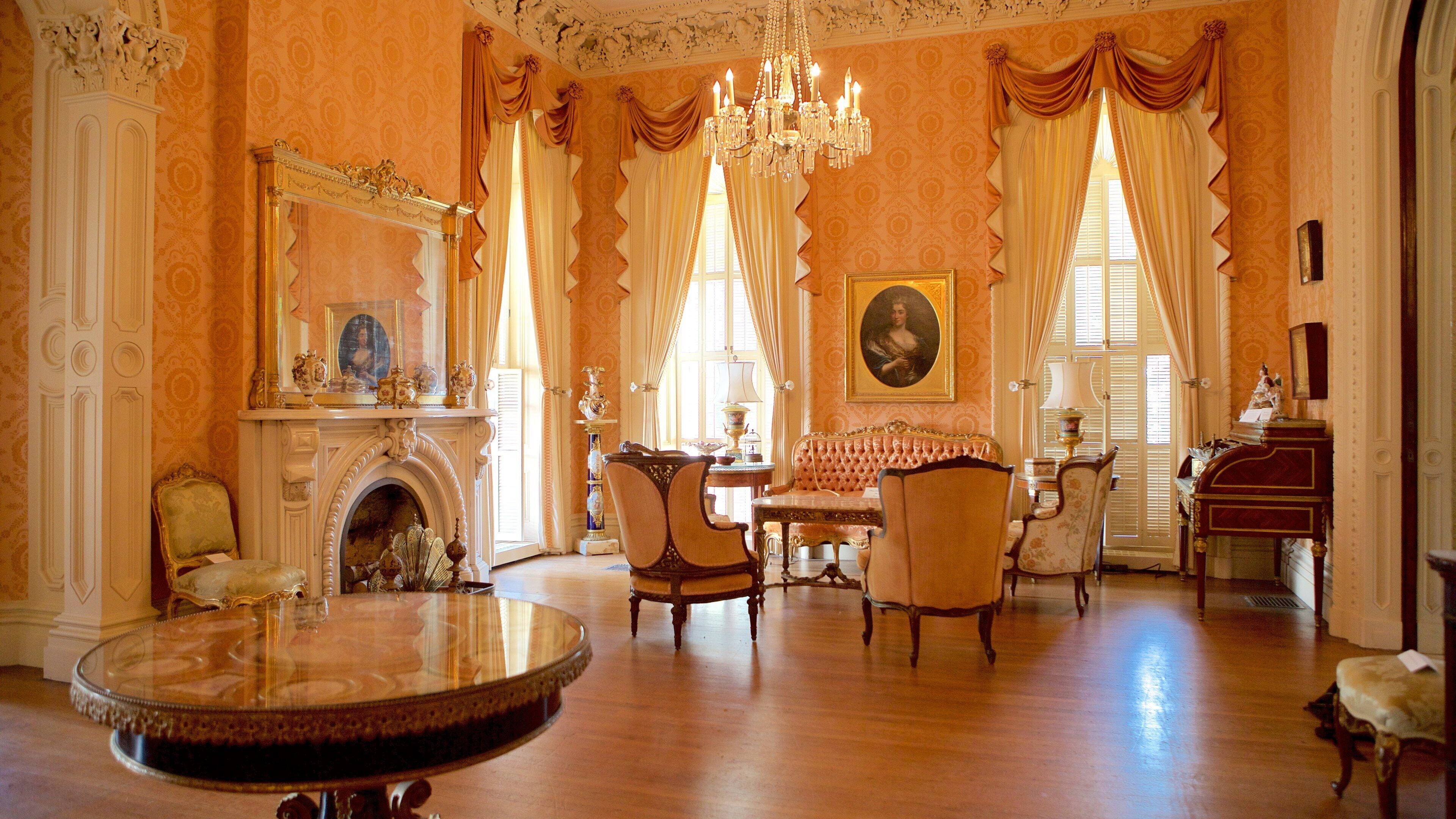 Hay House showing heritage elements and interior views