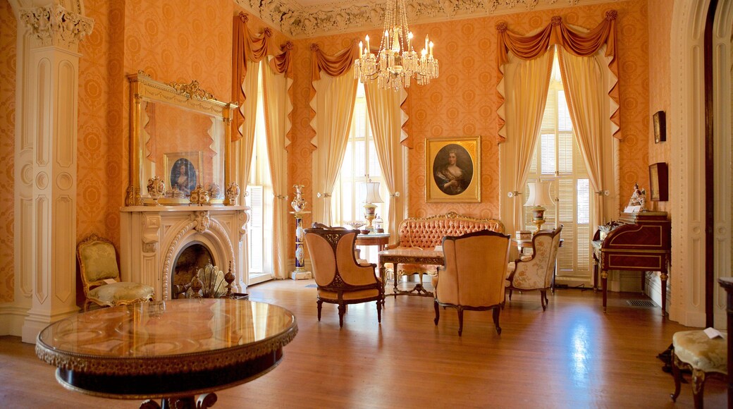 Hay House showing heritage elements and interior views