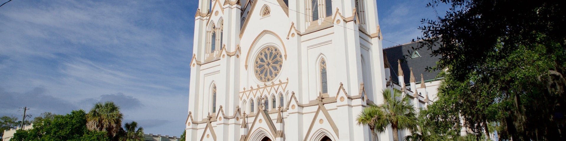 Cathedral of St. John the Baptist showing religious aspects, heritage architecture and a church or cathedral