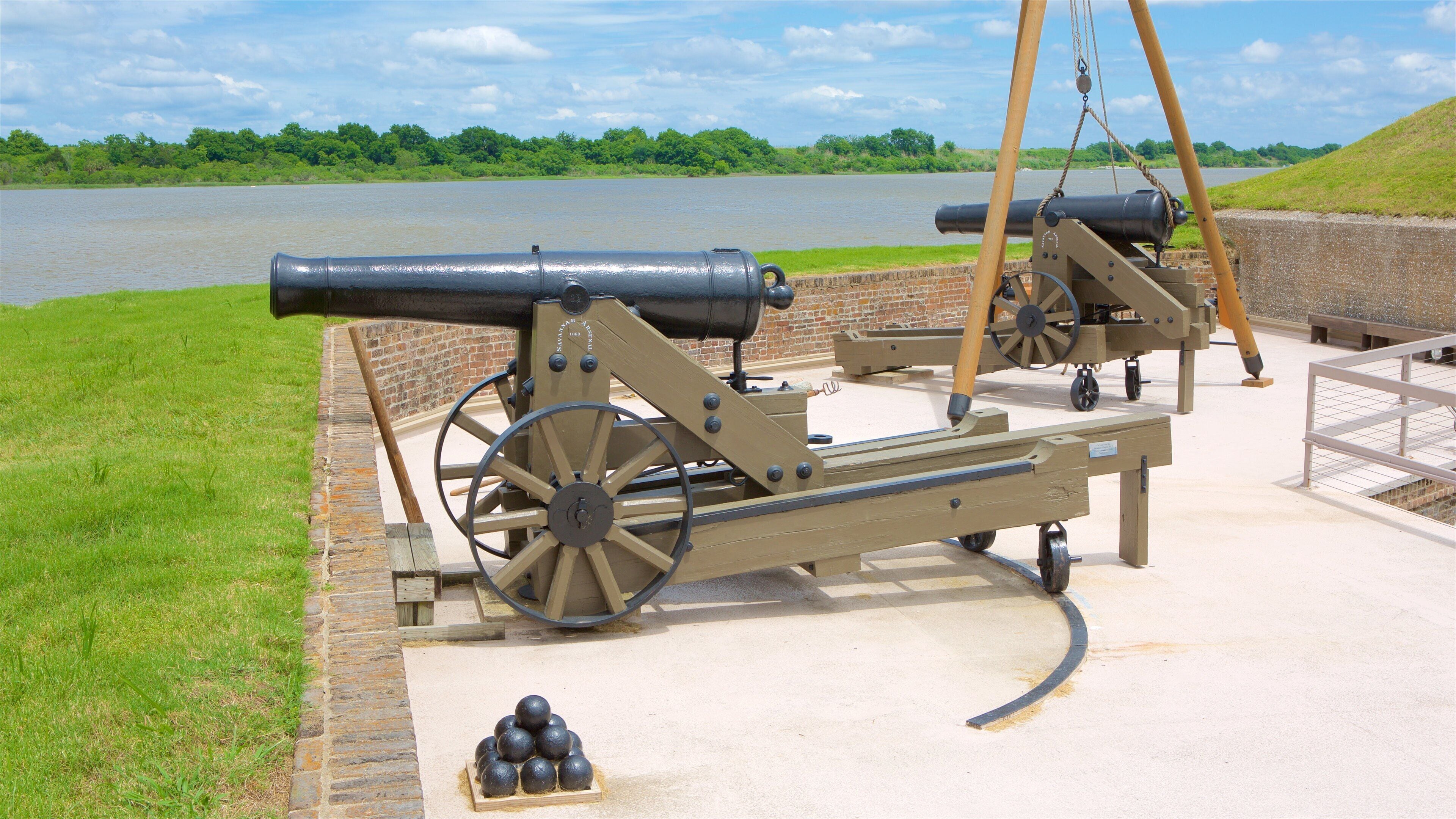 Old Fort Jackson caratteristiche di oggetti d\'epoca
