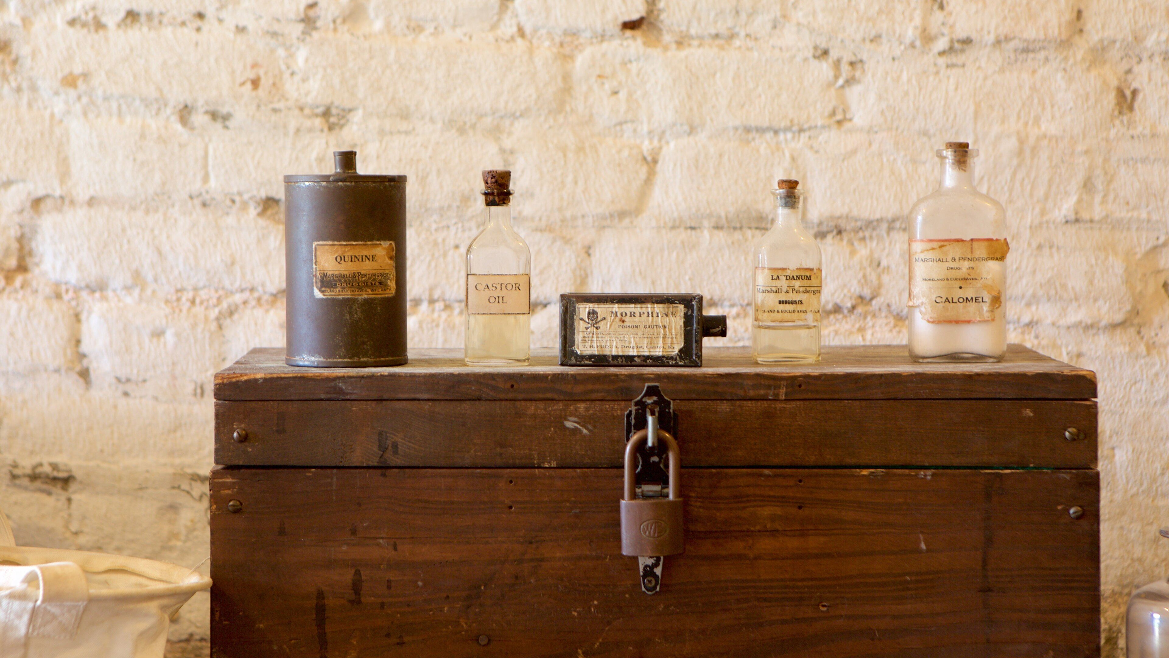 傑克森舊堡 呈现出 懷舊元素 和 內部景觀