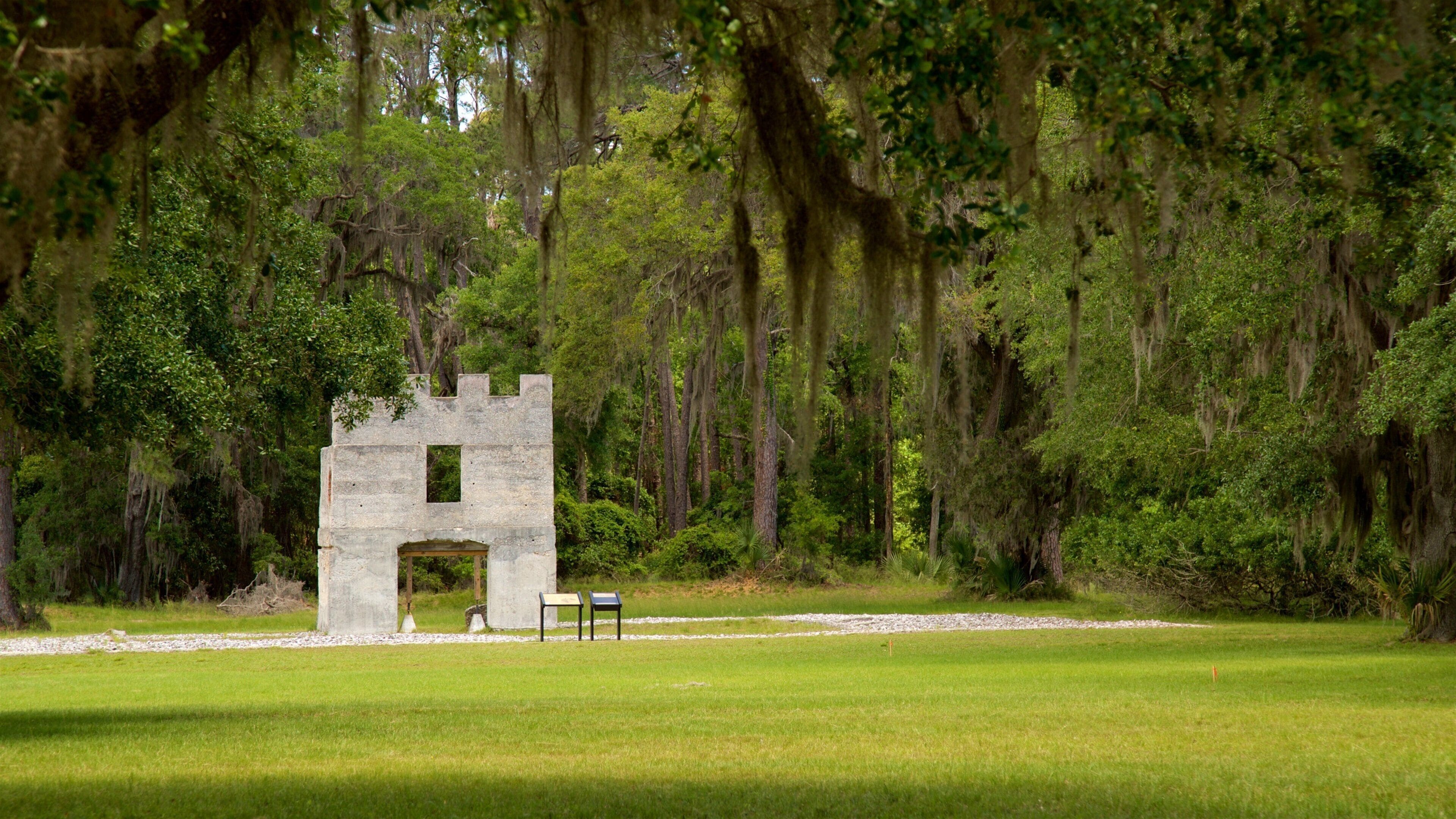 Fort Frederica National Monument which includes a park