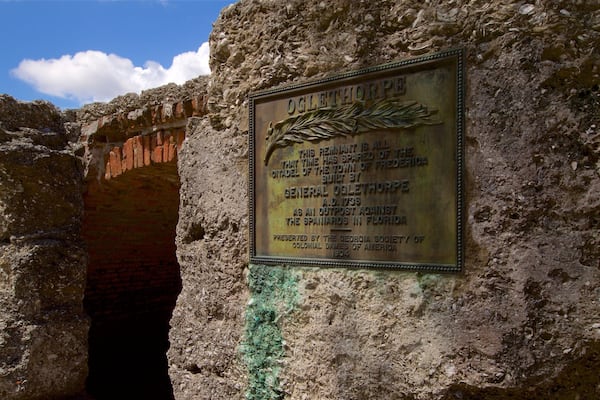 Fort Frederica National Monument qui includes ruine