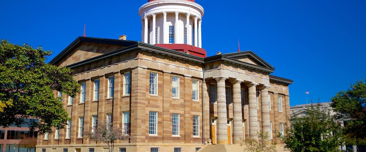 Old State Capitol which includes heritage elements, heritage architecture and an administrative buidling