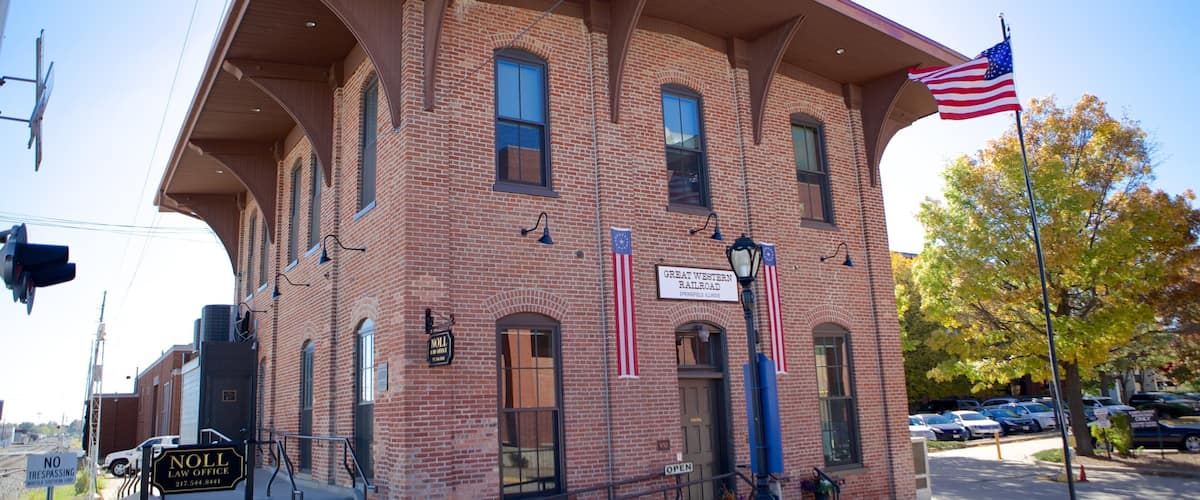 Lincoln Depot featuring heritage elements