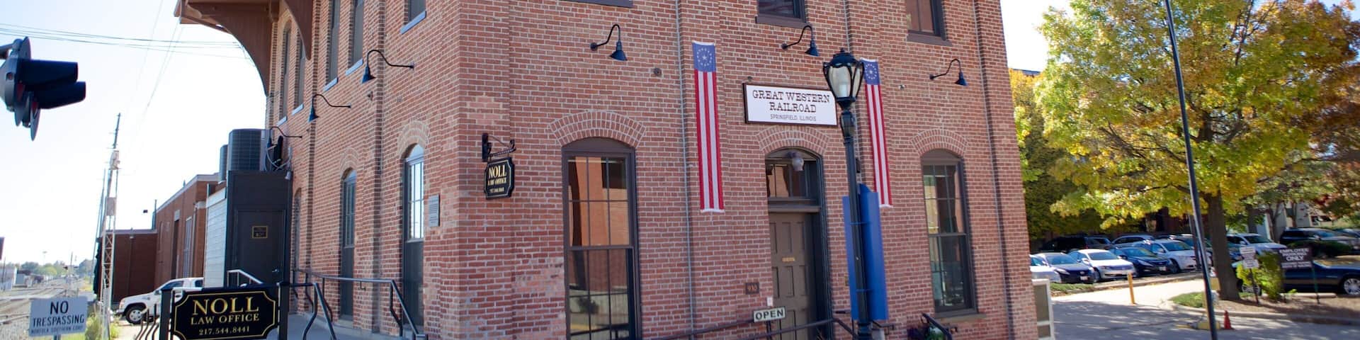 Lincoln Depot featuring heritage elements
