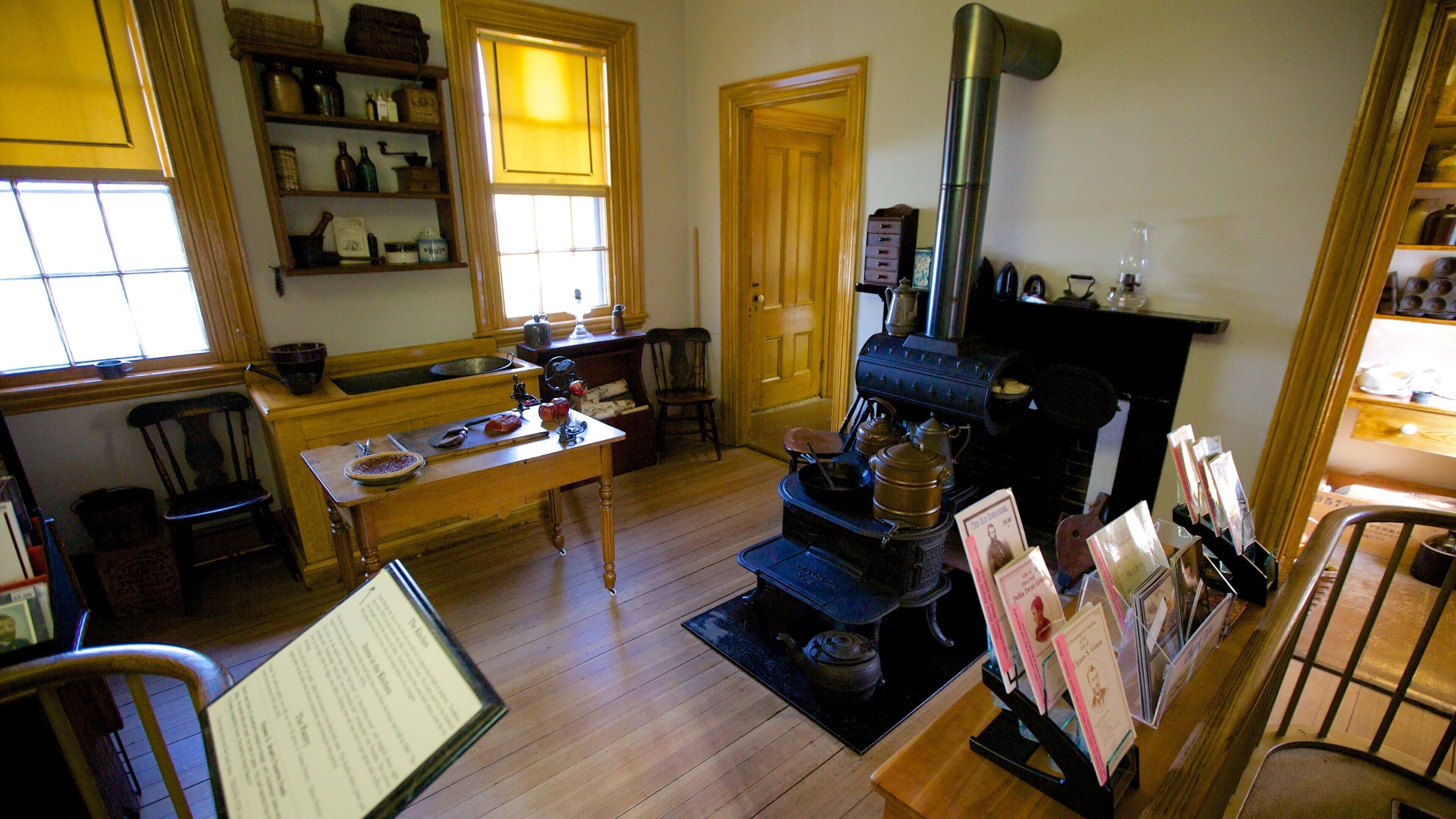 Grant Home featuring heritage elements, interior views and a house