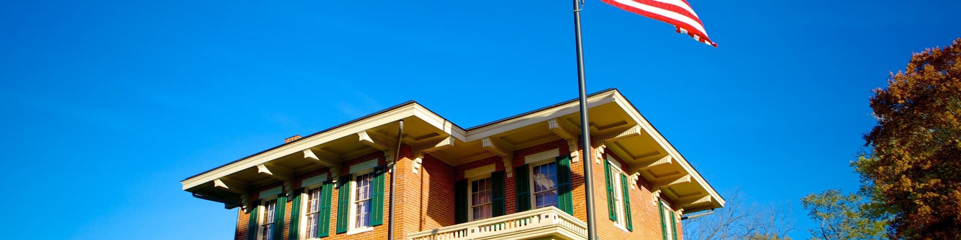 Grant Home showing a house and heritage elements