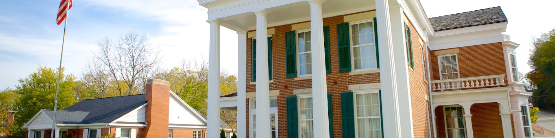 Washburne House Historic Site ofreciendo elementos patrimoniales y una casa