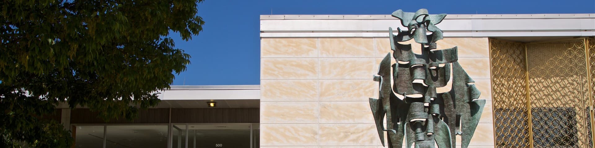 Krannert Art Museum welches beinhaltet Outdoor-Kunst