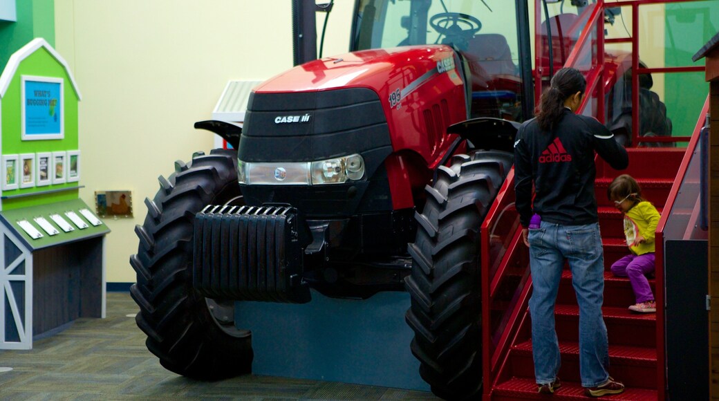 Burpee Museum of Natural History toont interieur