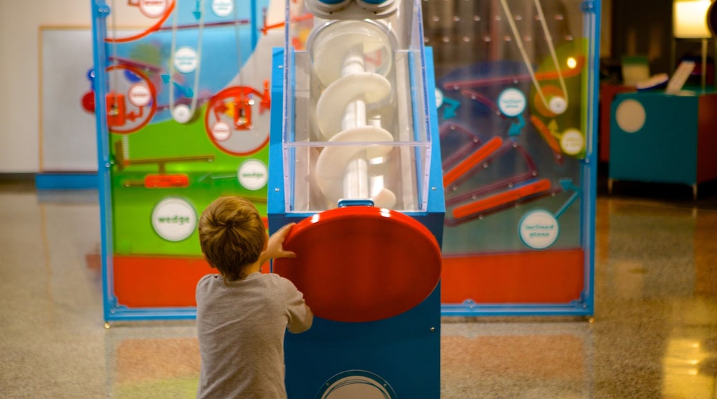 Burpee Museum of Natural History som viser innendørs