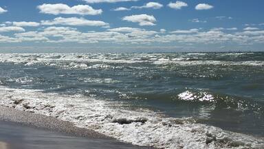 Lake Michigan. Path off Trail 9 at one place leads right to the lake. Peaceful to just stand and watch and listen to the waves as they crash to the shore. Trail 9 is the trail to hike if one wants to see the most in the shortest time. Great views throughout the trail. The trail is over 3 miles long and is considered a moderate trail. But certainly worth it. One gets to hike through forest, dunes, and other natural environments and see such a variety of sights.
#hiking