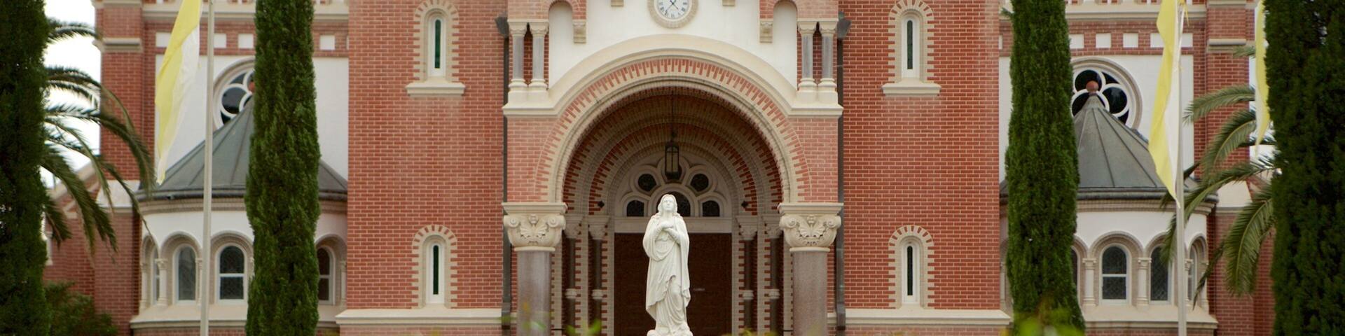 Cathedral of St John showing religious aspects and a church or cathedral