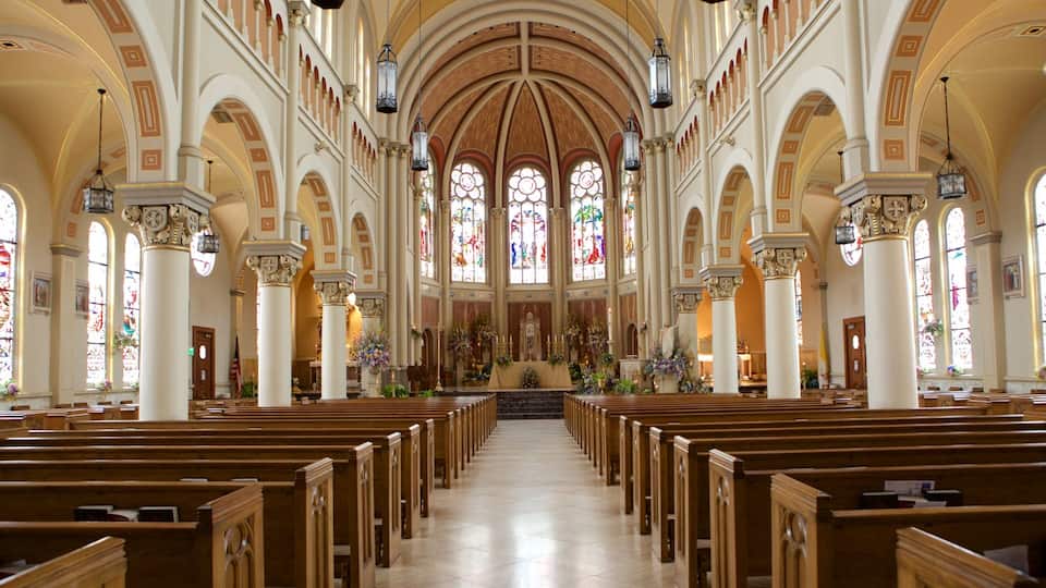 Cathedral of St John showing religious aspects, interior views and a church or cathedral