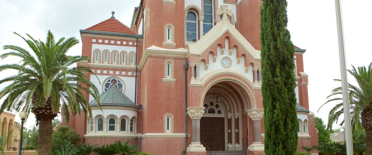 Cathedral of St John que incluye una iglesia o catedral y aspectos religiosos
