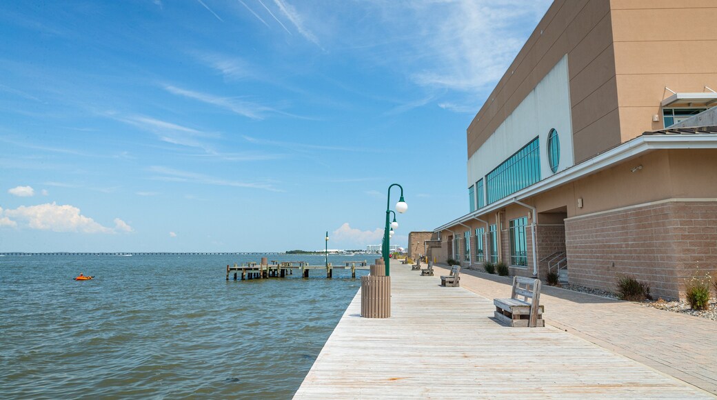 Roland E. Powell Convention Center which includes general coastal views