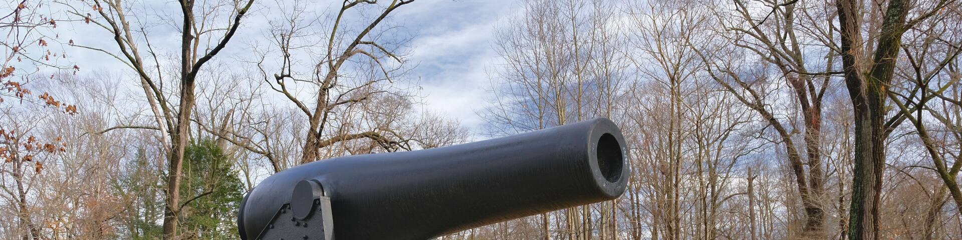 15-inch Rodman Cannon at Fort Foote Park in Fort Washington, MD USA