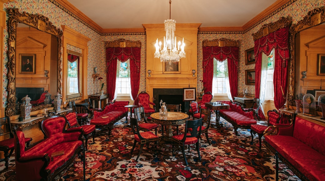 Hampton National Historic Site which includes heritage elements and interior views