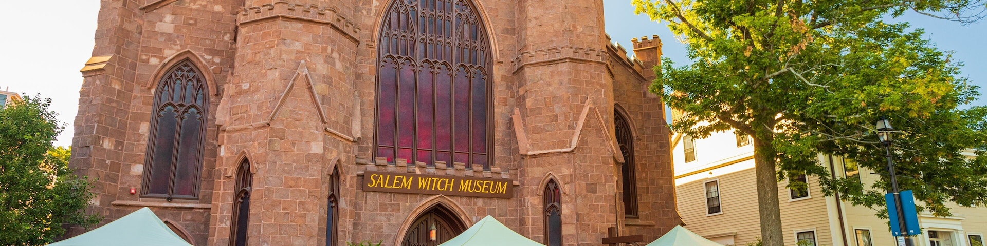 Salem Witch Museum showing heritage architecture
