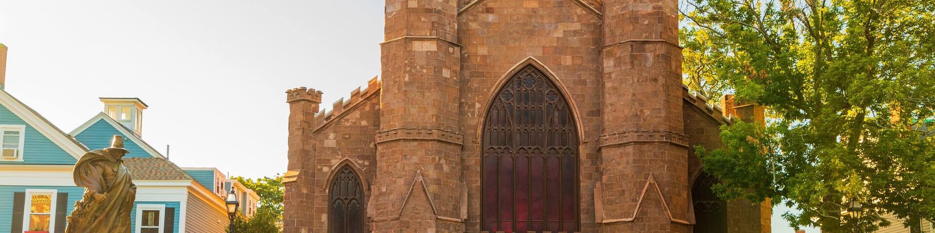 Salem Witch Museum featuring heritage architecture