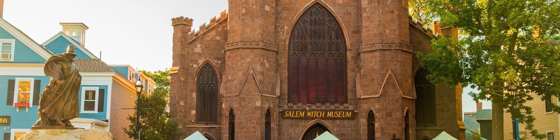 Salem Witch Museum featuring heritage architecture